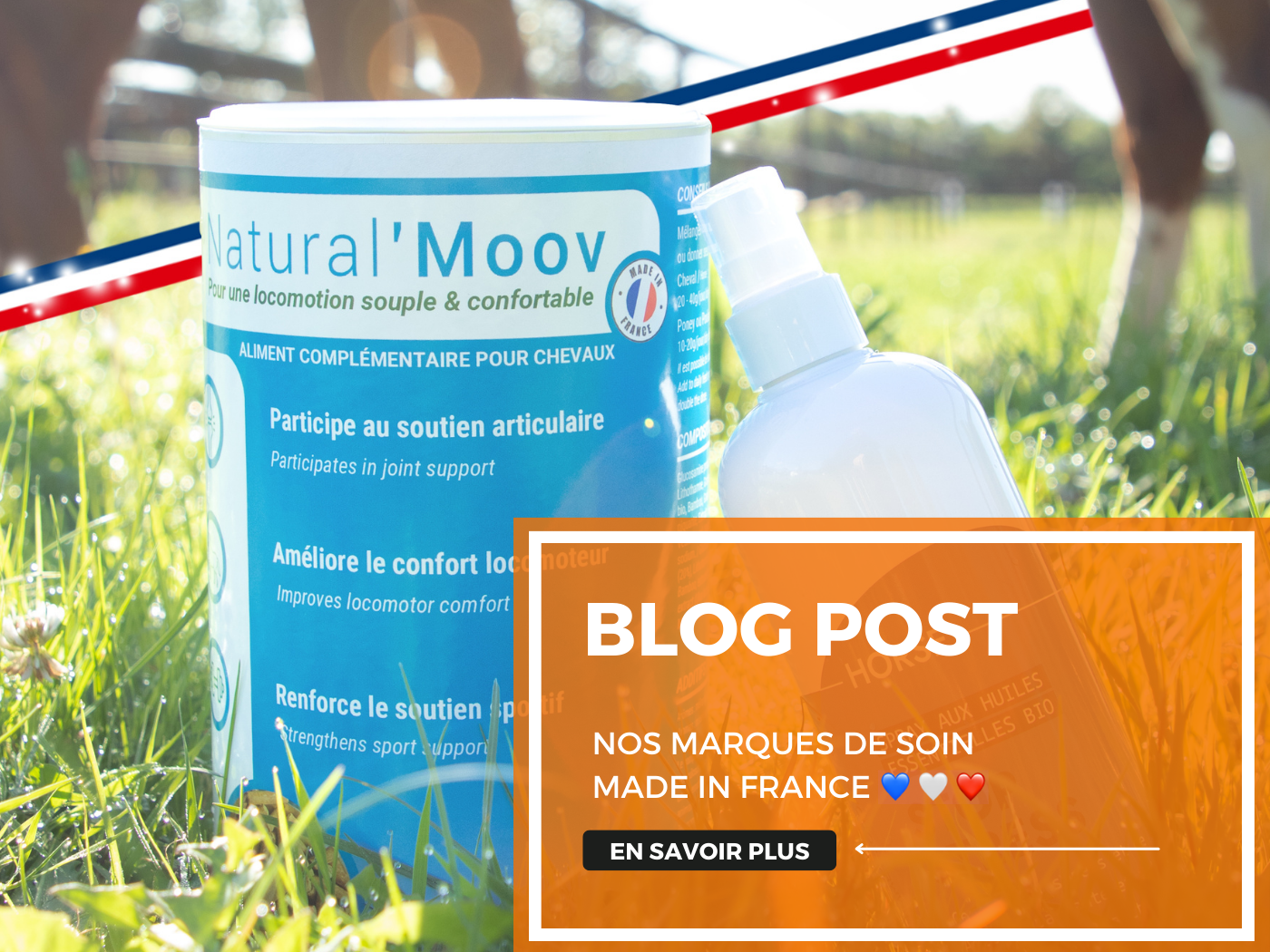 Nos marques de soins Made in France 💙🤍❤️