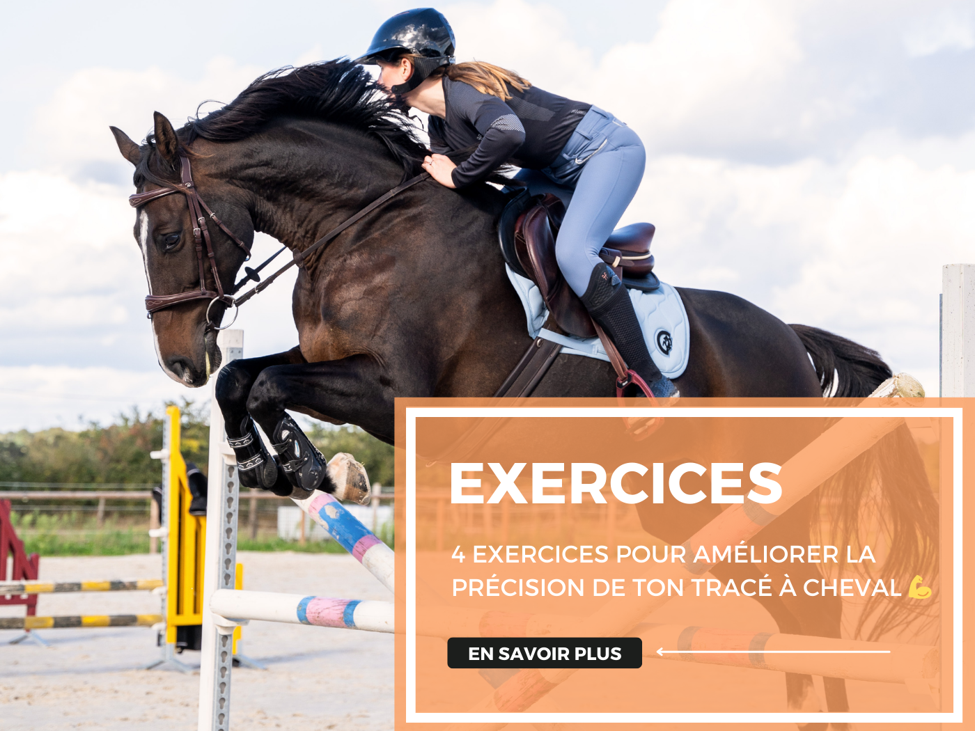 4 exercices pour améliorer la précision de ton tracé à cheval 💪