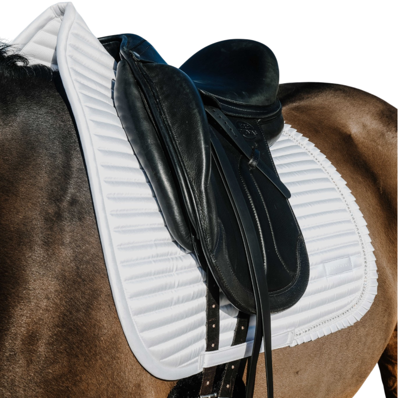 Equithème - Dressurpad Glam Weiß
