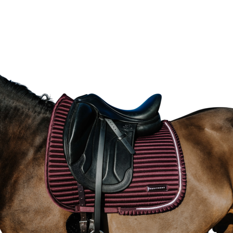 Equithème - Dressuurpad Glam Bordeaux