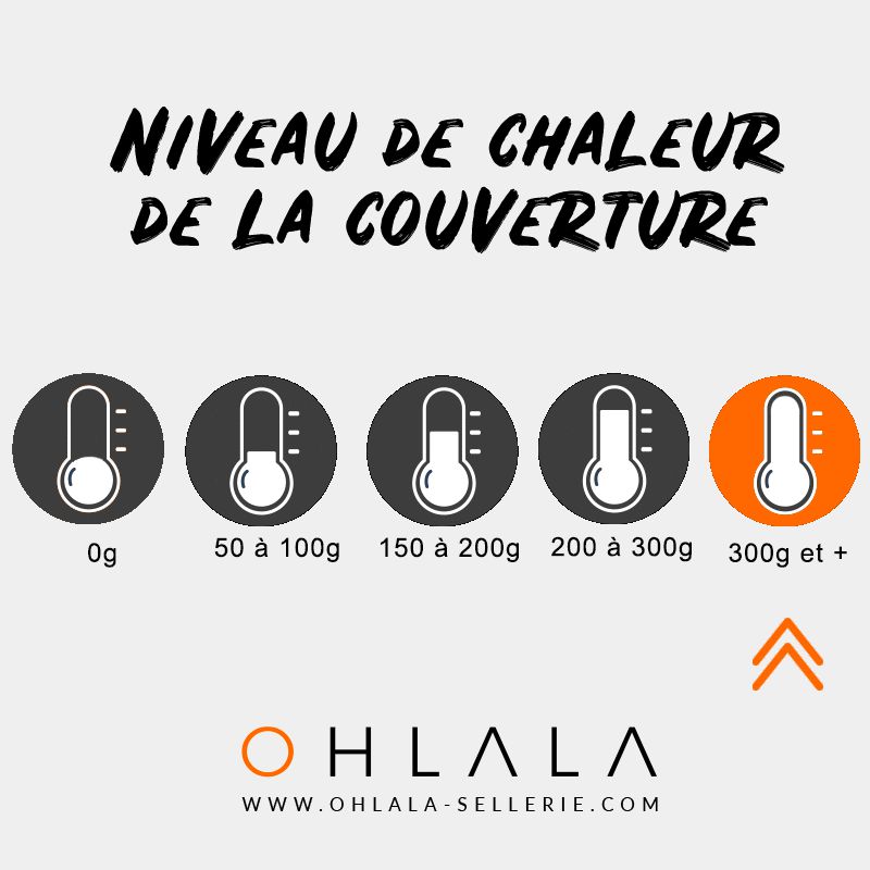 Horseware - Couverture de box Plus Vari-Layer avec couvre-cou marine 450g | - Ohlala