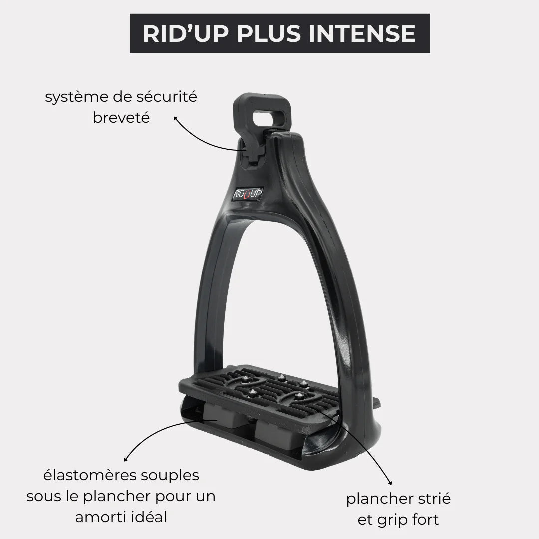 Rid'Up - Strzemiona bezpieczeństwa Plus² Intense Small rouge piment