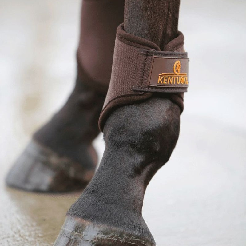 Kentucky Horsewear - Protège-boulets Short 3D Spacer marron