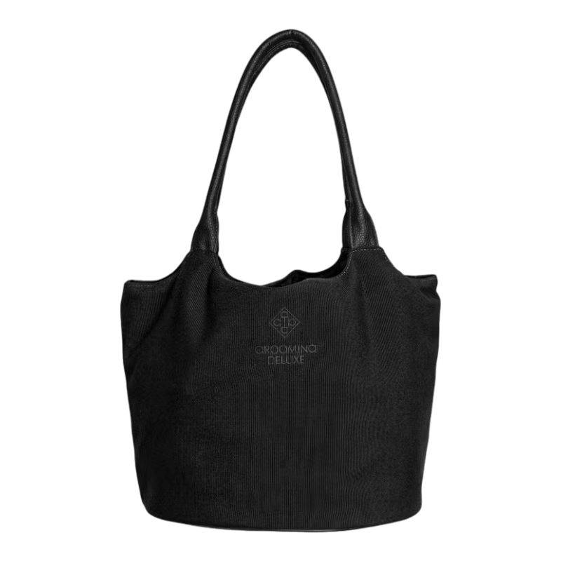 Grooming Deluxe - Canvas groomingtas zwart | - Ohlala