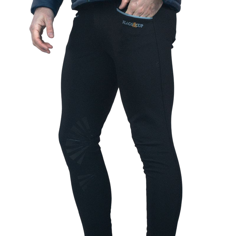 Flags &amp; Cup - Bassano men's riding breeches Black