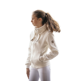 Pénélope - Sweatshirt à capuche manches longues junior Laponia écru