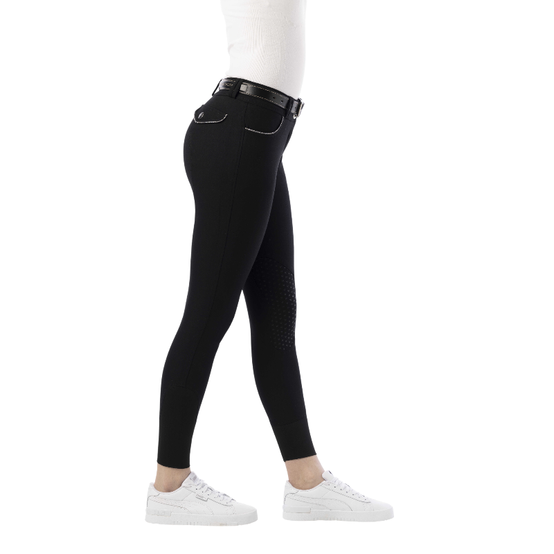 Equithème - Pantalon d'équitation femme Belinda noir | - Ohlala