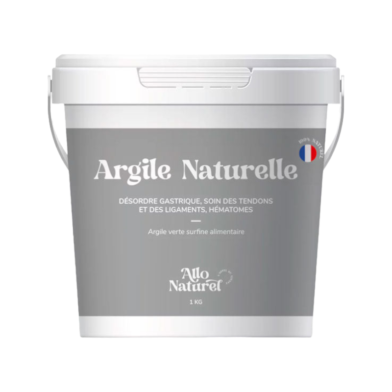 Allo Naturel - Food supplement for digestive disorders and external care Natural clay