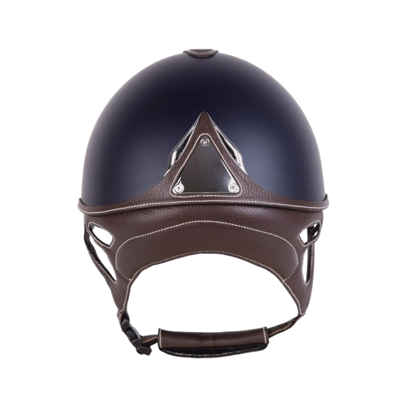 Antarès Sellier - Casque Galaxy visière standard Bleu / Marron | - Ohlala