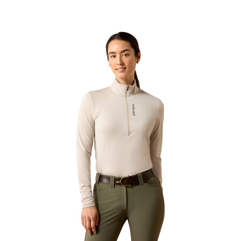 Ariat - Damen-Langarm-Baselayer LunaVeil in Schlossgrau