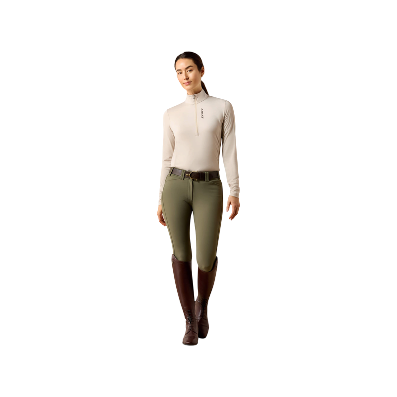 Ariat - Damen-Langarm-Baselayer LunaVeil in Schlossgrau