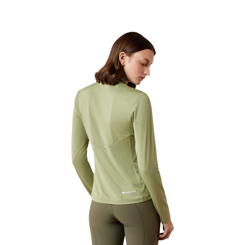 Ariat - Damen-Langarm-Baselayer LunaVeil in Ölgrün