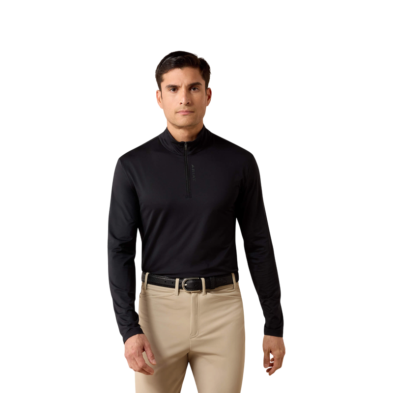Ariat - Herren-Langarm-Baselayer LunaVeil in Schwarz