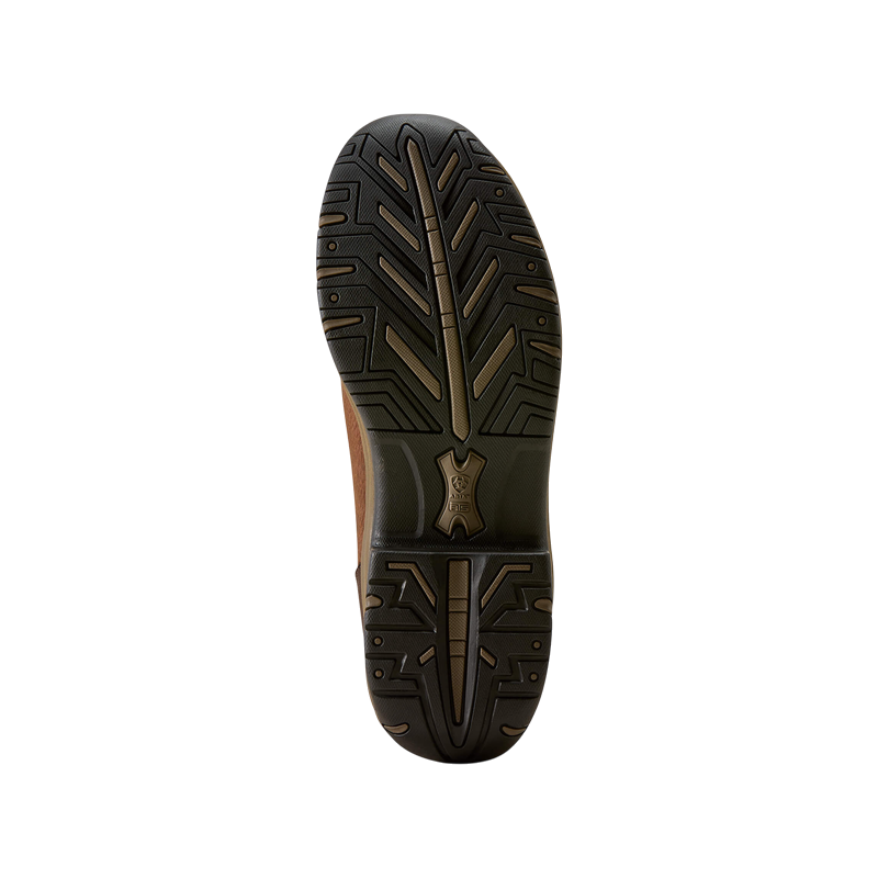 Ariat - Stivali alti impermeabili da donna Telluride Tall Sherpa marrone fienile