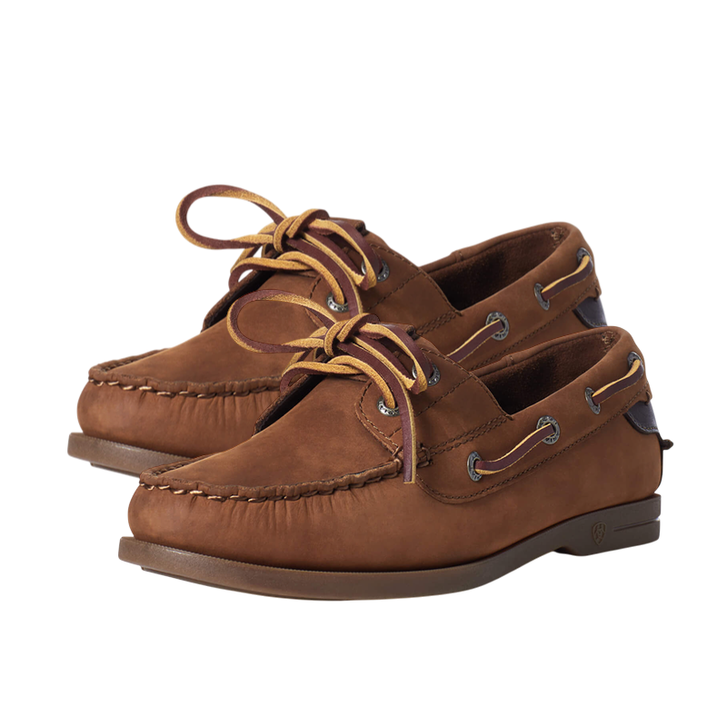 Ariat - Náuticos de mujer Antigua color nogal