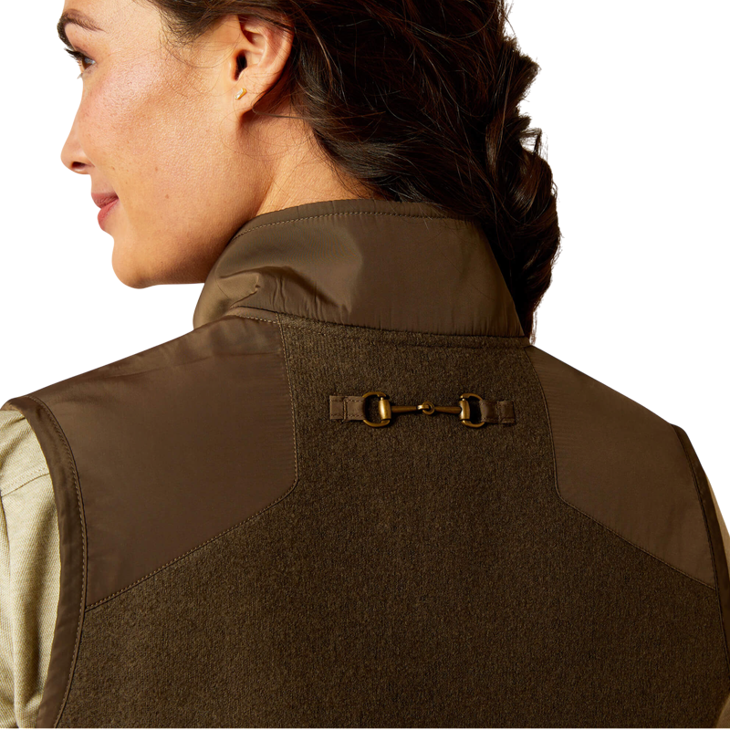 Ariat - Doudoune sans manches femme Millbrae earth