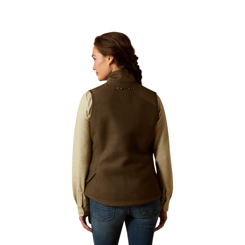 Ariat - Doudoune sans manches femme Millbrae earth