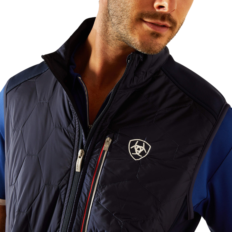 Ariat – Herren-Steppweste Fusion, Navyt