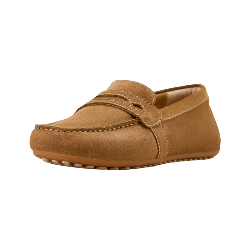 Ariat - Mocasines para mujer Solene de ante color caramelo