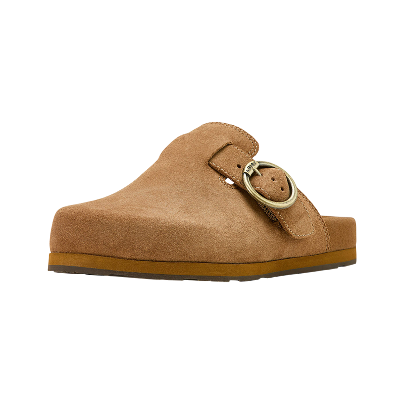 Ariat – damskie klapki Country z karmelowego zamszu