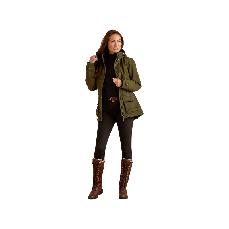 Parka imperméable femme Rhodium H2O rosin - Ariat