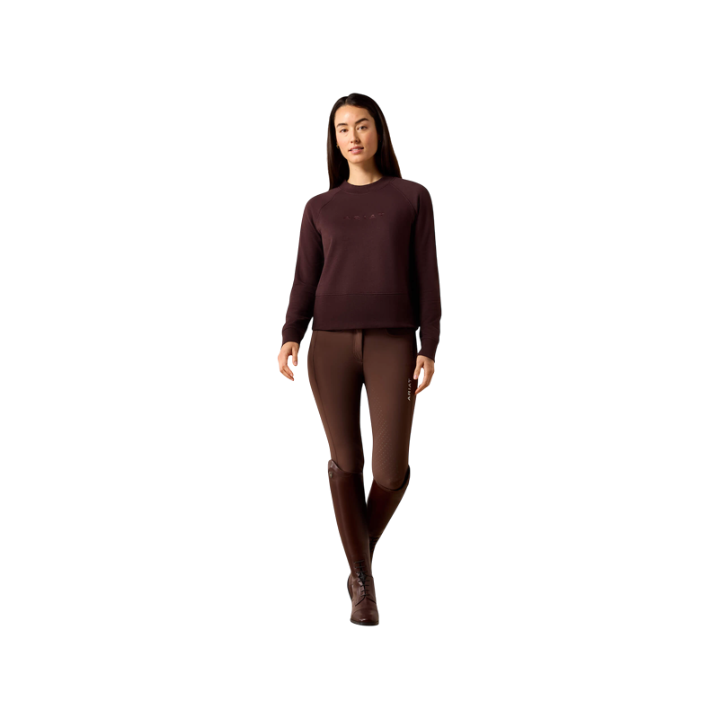 Ariat - Damessweatshirt Martine chocoladepruim