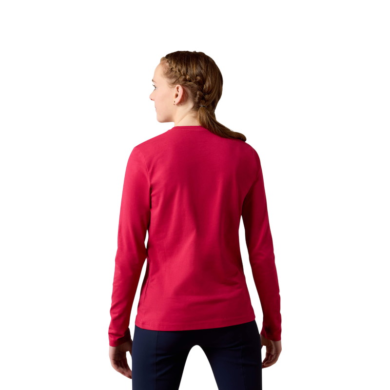Ariat - T-shirt manches longues enfant Swish granita