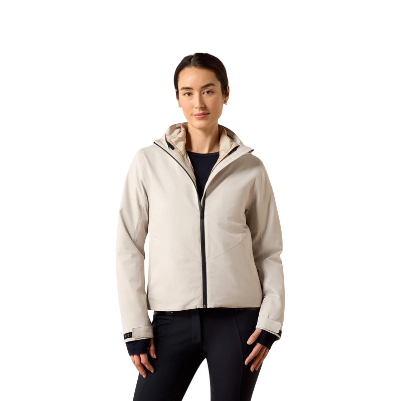 Ariat - Veste imperméable 3-en-1 femme Troika chateau grey