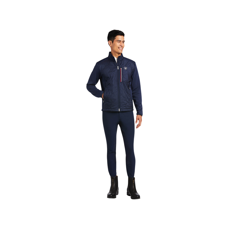 Ariat - メンズ高機能ジャケット Fusion ネイビー