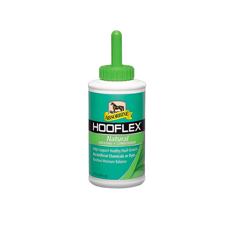 Absorbine - Huile pour sabots et pinceau Hooflex natural | - Ohlala