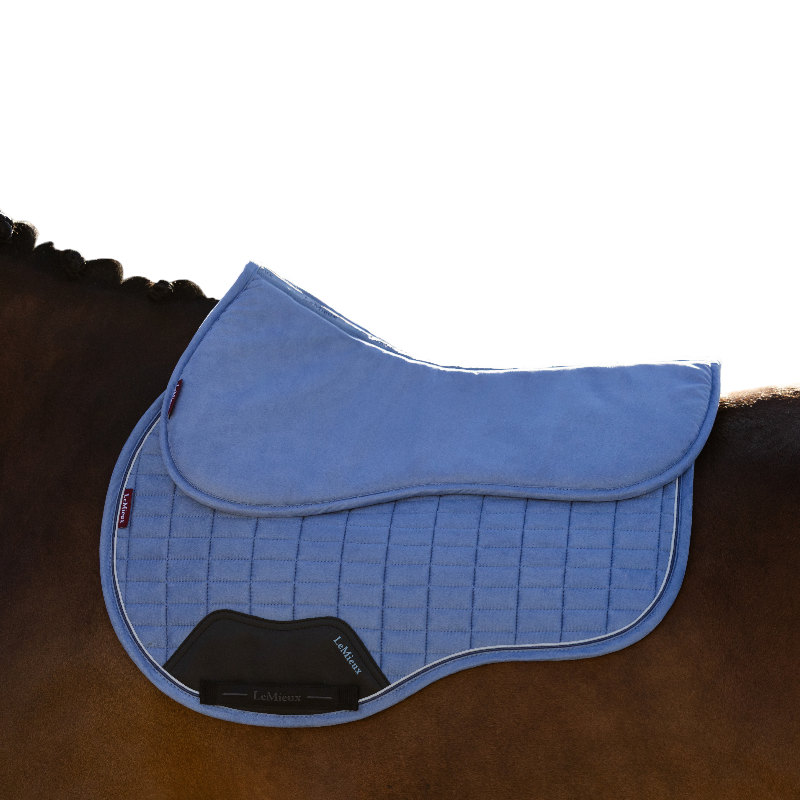 LeMieux - Suede Shock Pad powder blue | - Ohlala