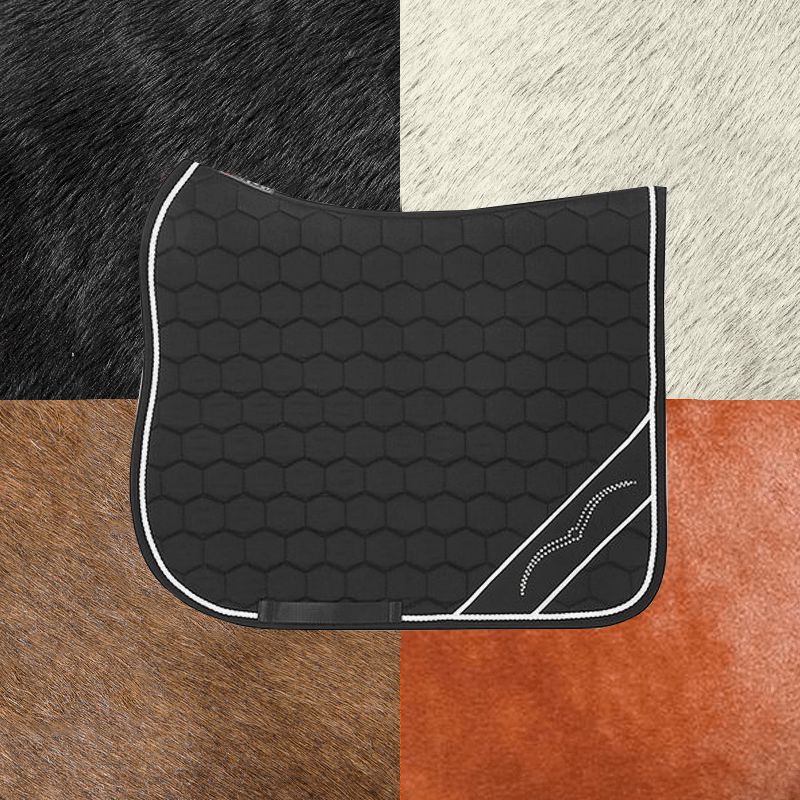 Animo Italia - Tapis de dressage Wato Noir | - Ohlala