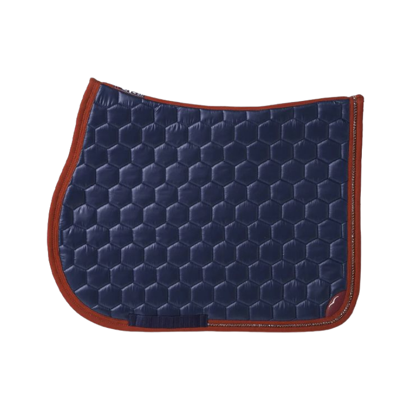 Animo Italia - saddle pad Marine/bordeaux waltz 