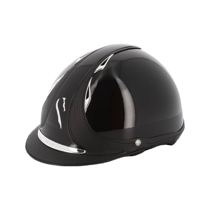 Antarès Sellier - Premium black/black varnish helmet