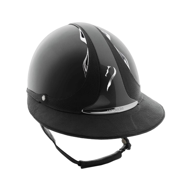Antarès Sellier - Premium gray varnish helmet with eclipse visor