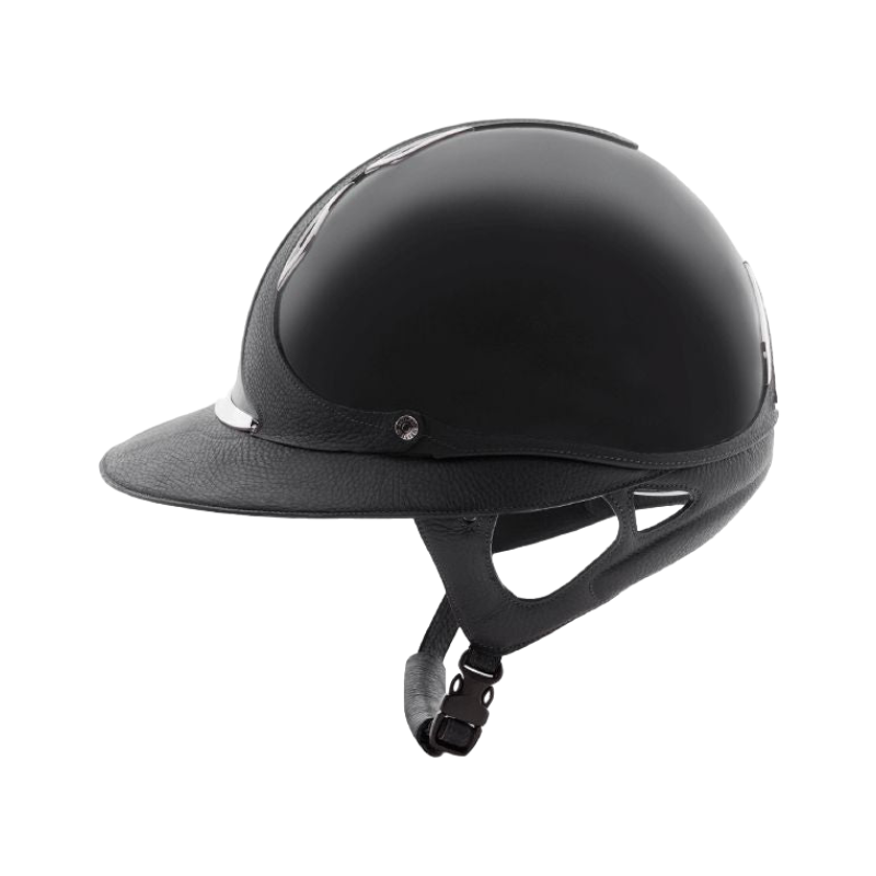 Antarès Sellier - Premium gray varnish helmet with eclipse visor
