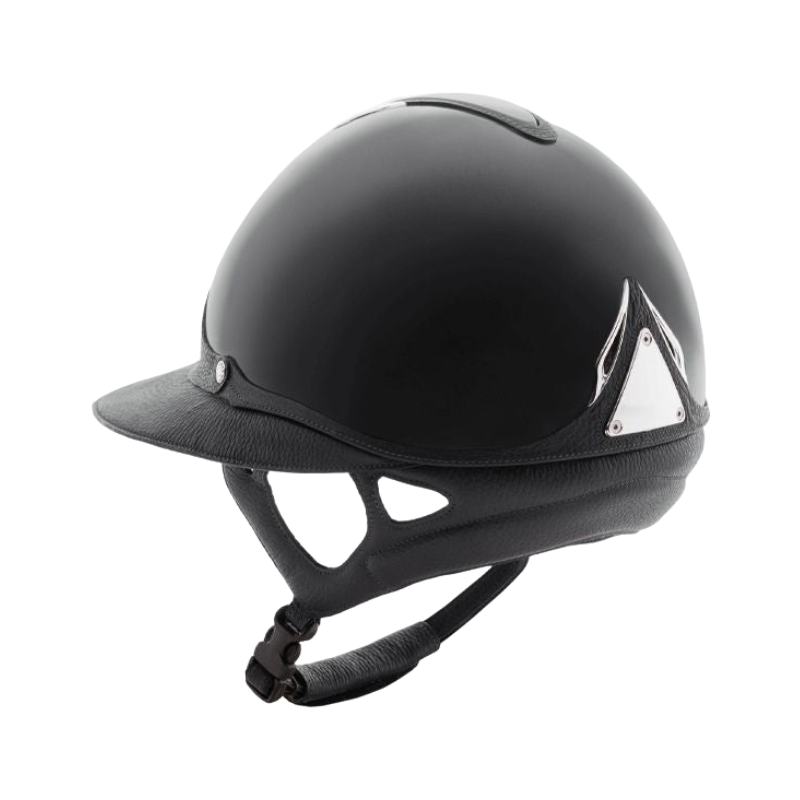 Antarès Sellier - Premium gray varnish helmet with eclipse visor