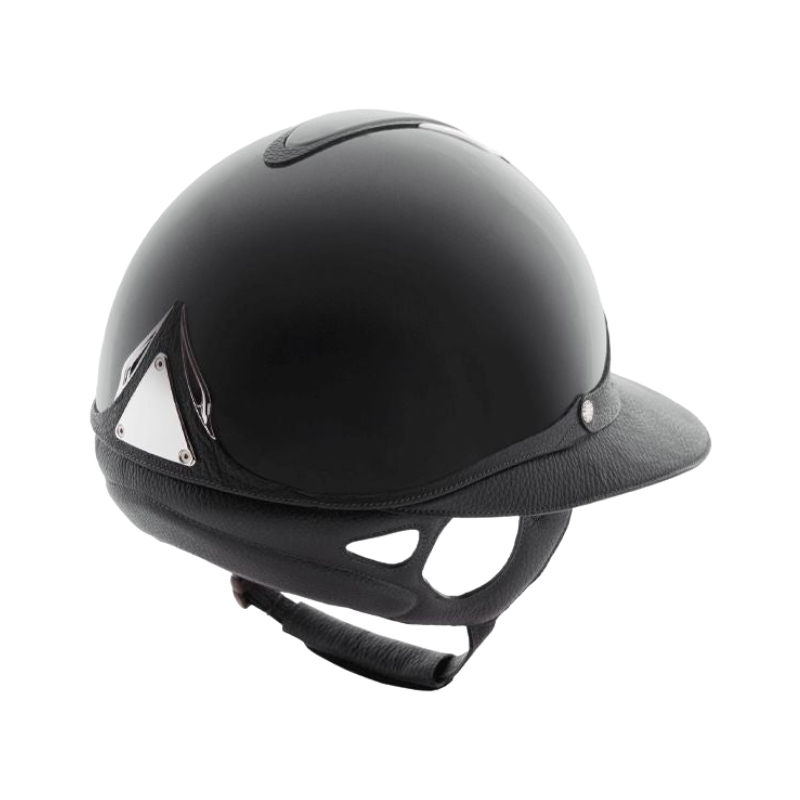 Antarès Sellier - Premium gray varnish helmet with eclipse visor