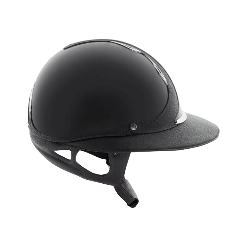 Antarès Sellier - Premium gray varnish helmet with eclipse visor