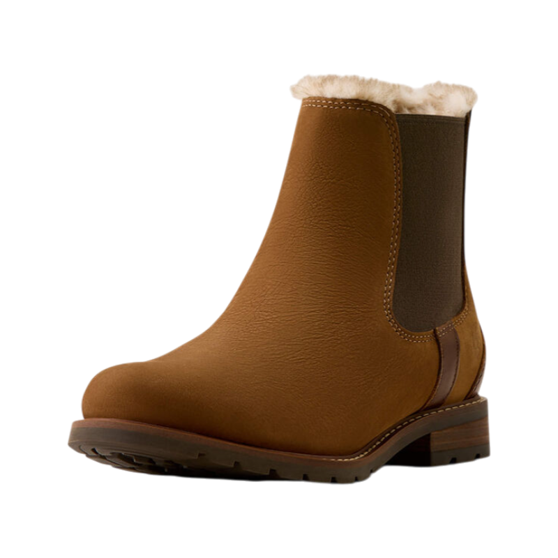 Ariat - Women's Wexford Sherpa amber brown waterproof boots | - Ohlala