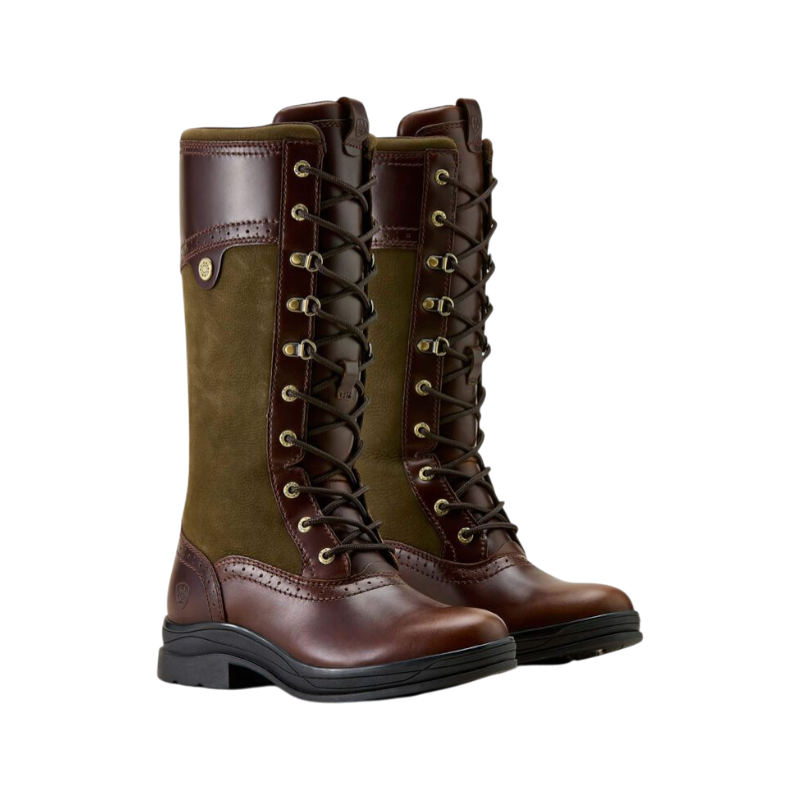 Ariat - Stivali impermeabili donna Wythburn II tobacco brown/ olive night | - Ohlala