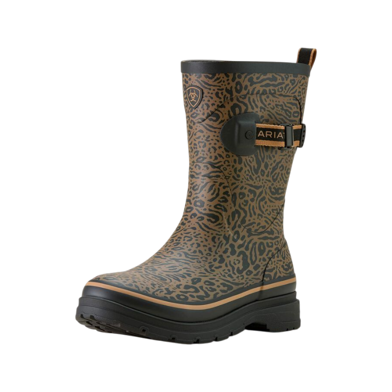 Ariat - レディースレインアンクルブーツ Kelmarsh ocelot print | - Ohlala
