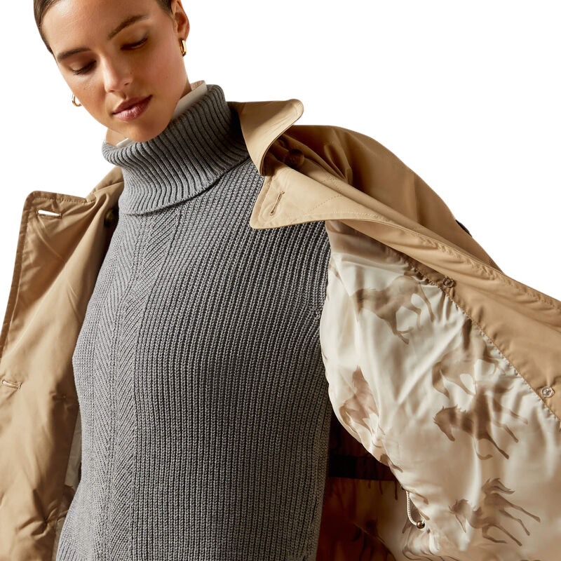 Ariat - レディース コート Whitby Trench french khaki | - Ohlala
