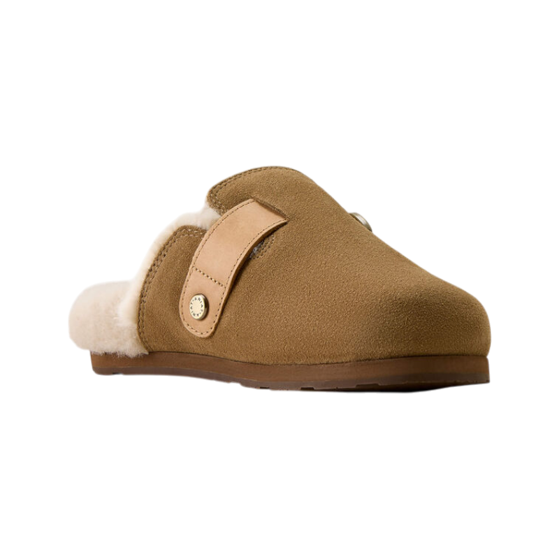 Ariat - Women's Country Sherpa ranch brown suede mule | - Ohlala