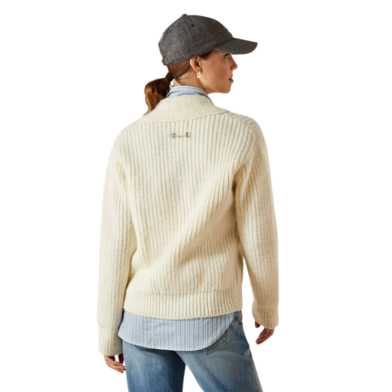 Ariat - Pull col V femme Arley artiic wolf | - Ohlala