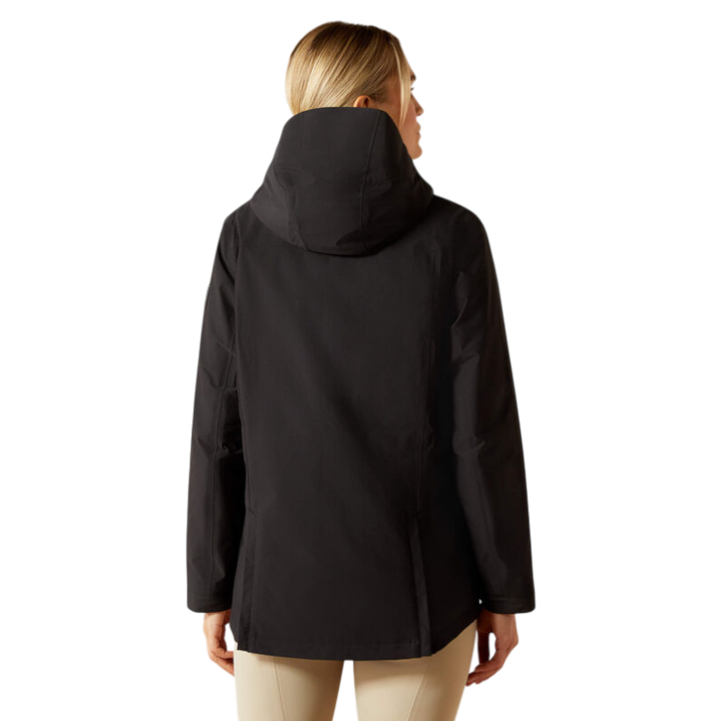 Ariat - Veste imperméable femme Outer Banks noir | - Ohlala