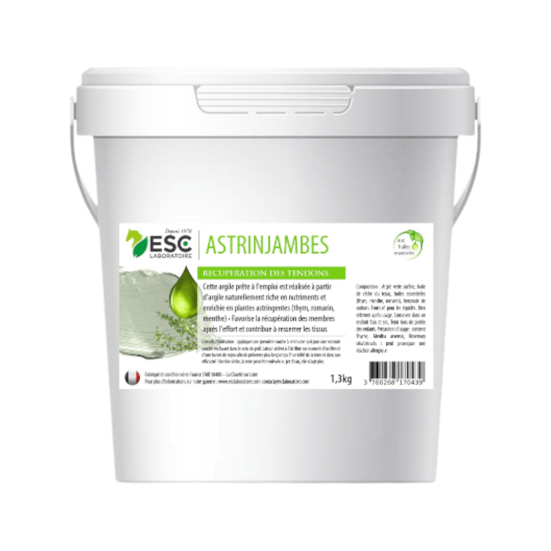 ESC Laboratoire - Green clay recovery enriched in Astrinjambes essential oils