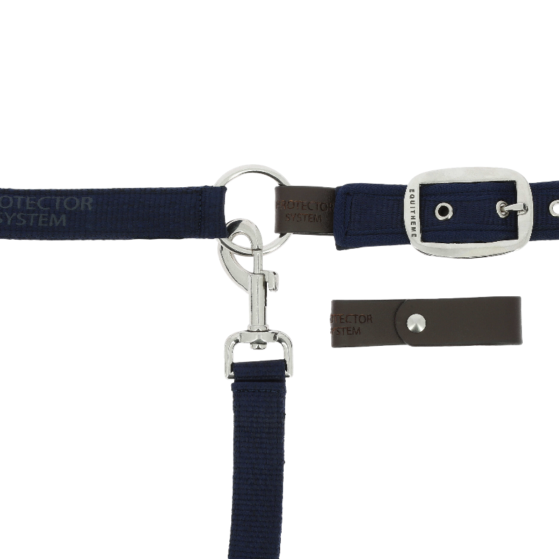 Equithème - Attache de sécurité Protector marron | - Ohlala