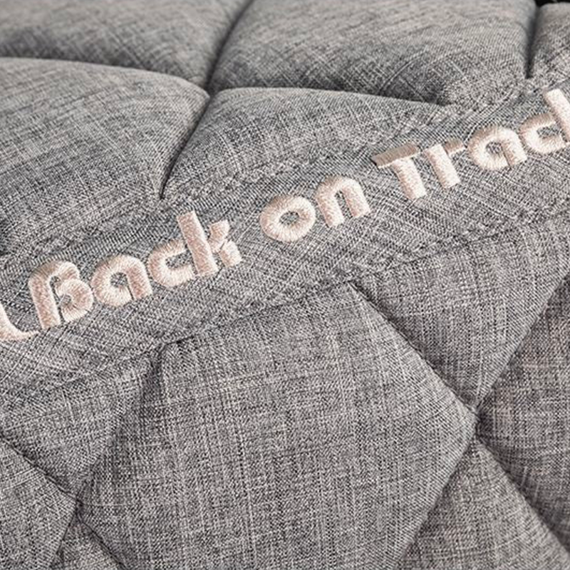 Back On Track - Tapis de selle Haze gris