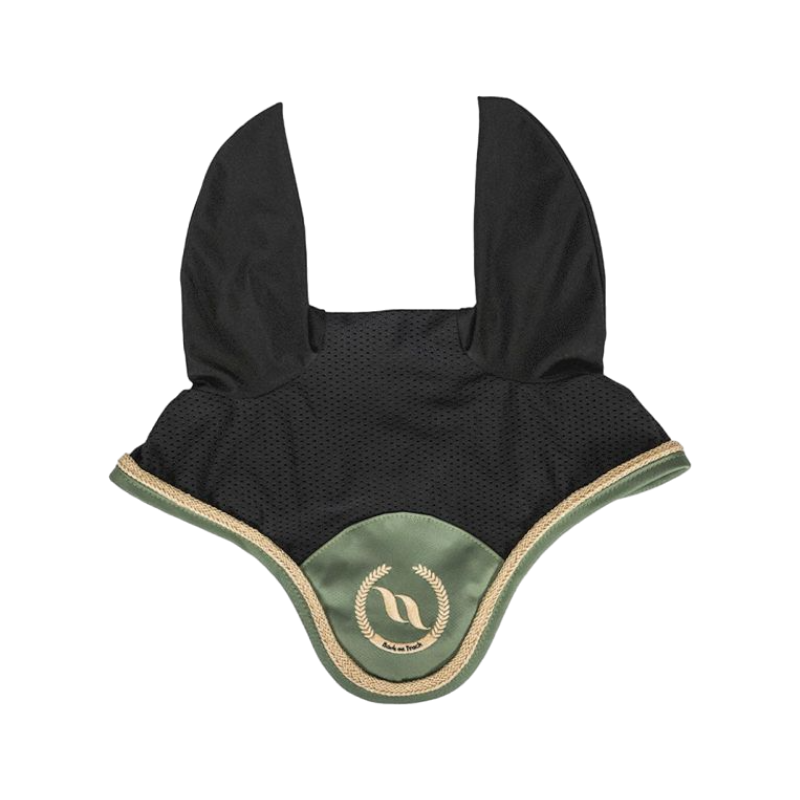 Back On Track - Bonnet pour chevaux Night noir/ olive | - Ohlala